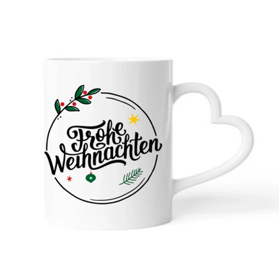 Mutter und Tochter Weihnachten (Limitierte Edition) - Personalisierbare Tasse