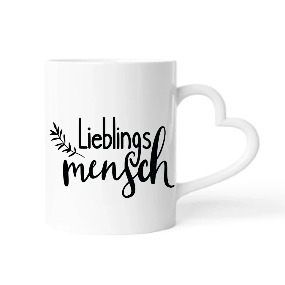 Comic Style Paar Fingerabdruck - Personalisierbare Tasse