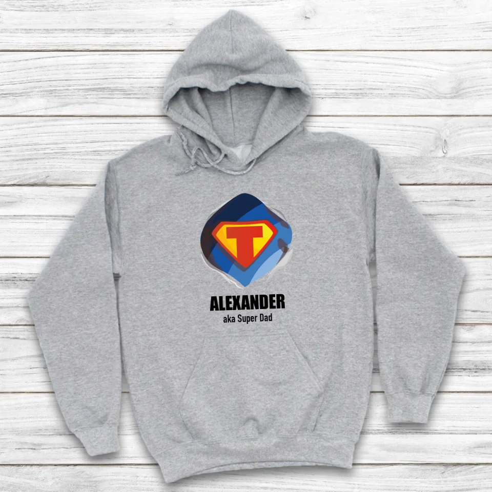 Superdad / Supermom - Personalisierbarer Hoodie - wefriends