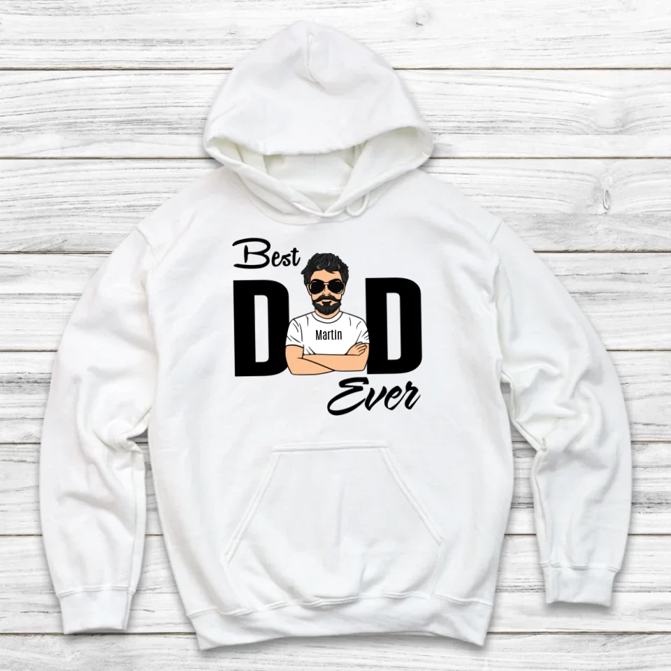 Best Dad - Personalisierbarer Hoodie - wefriends