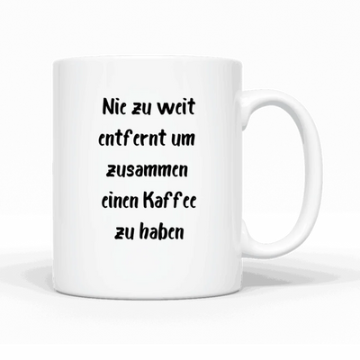 Bundesländer Long Distance - Personalisierbare Tasse