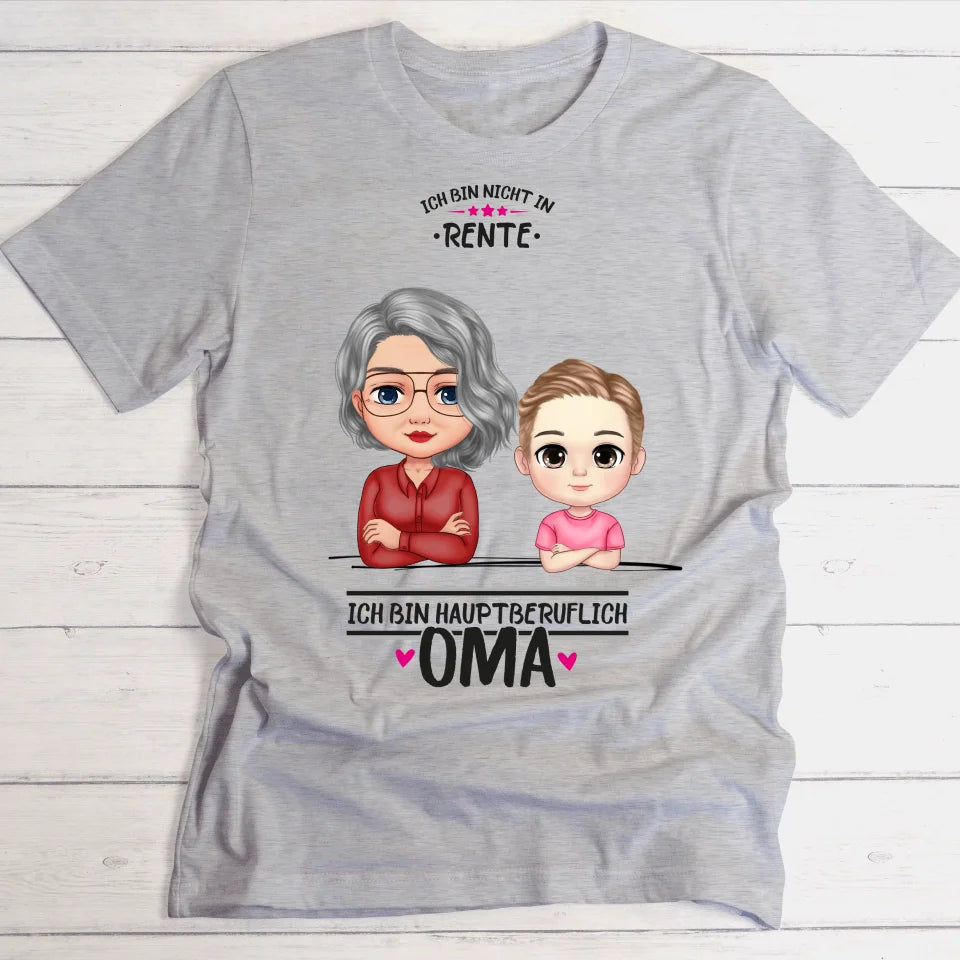 Professionelle Oma - Personalisierbares T-Shirt