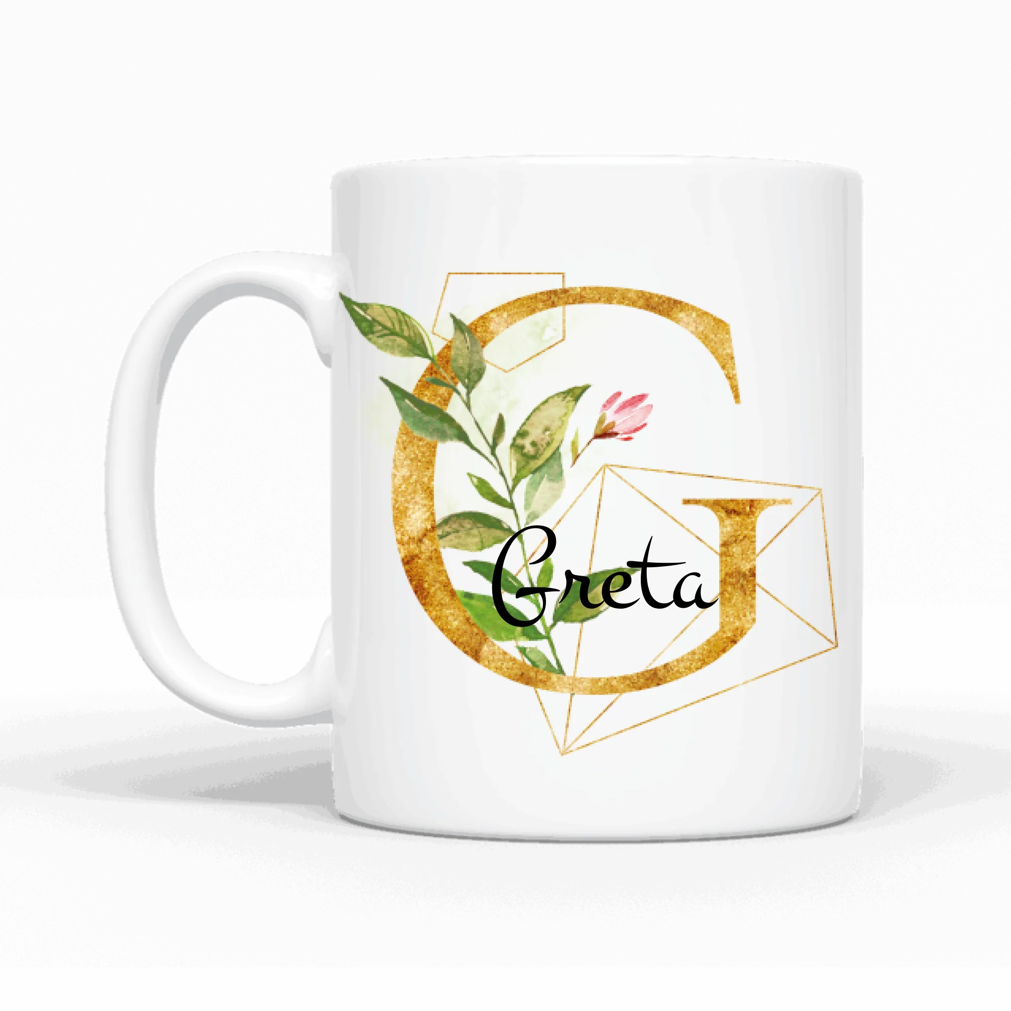 Design Edition gold (einseitig) - Personalisierbare Tasse