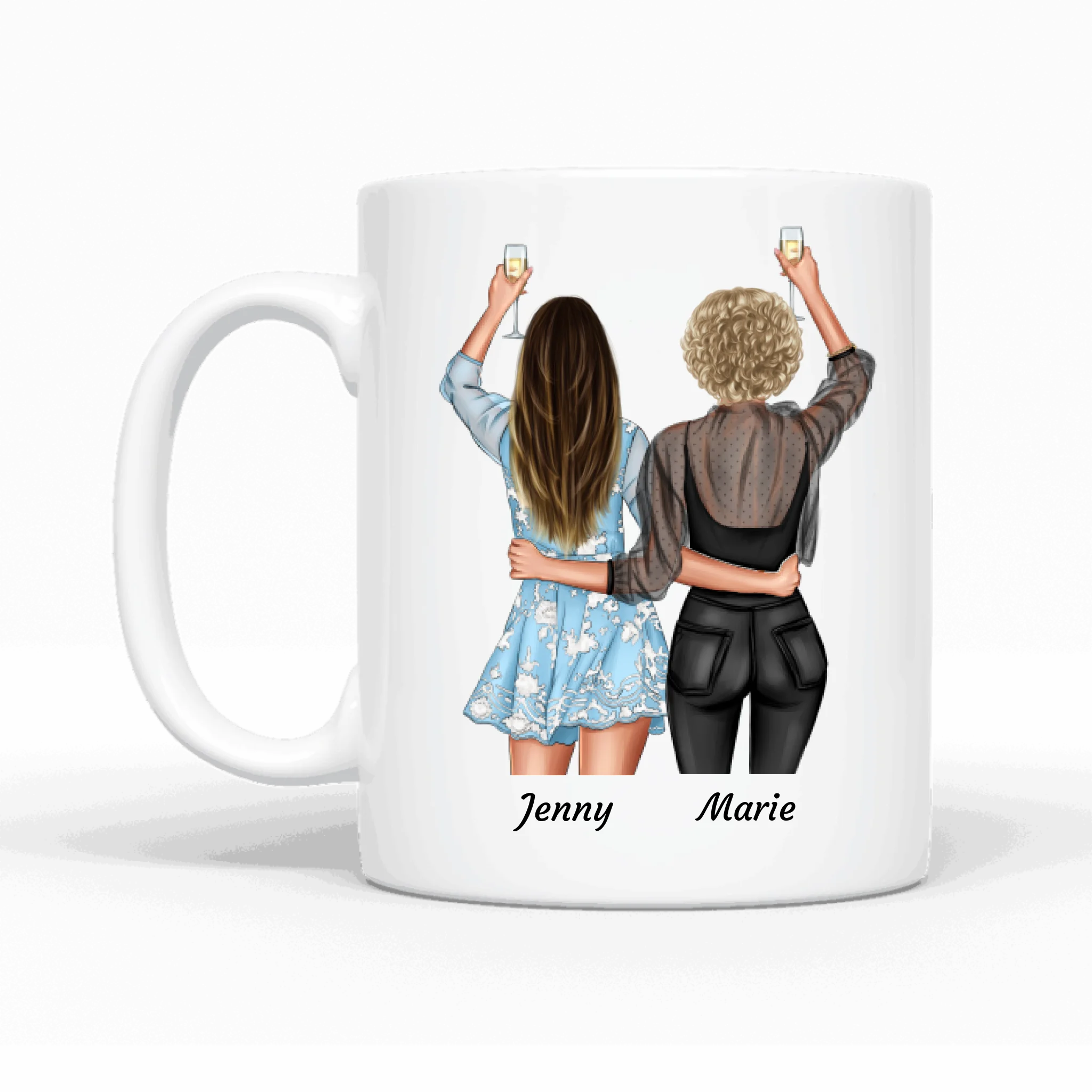 Party Besties - Personalisierbare Tasse