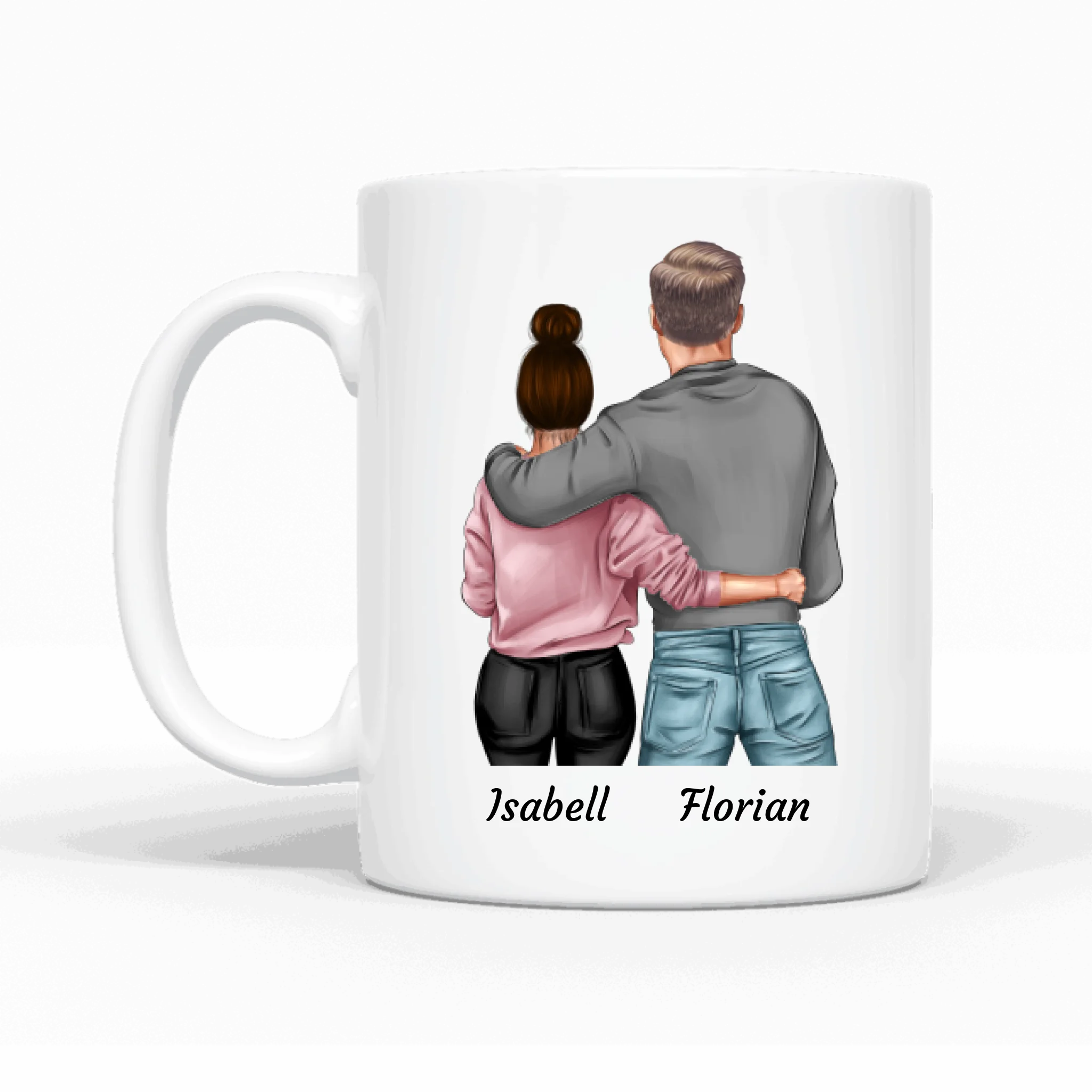 Queen und King - Personalisierbare Tasse