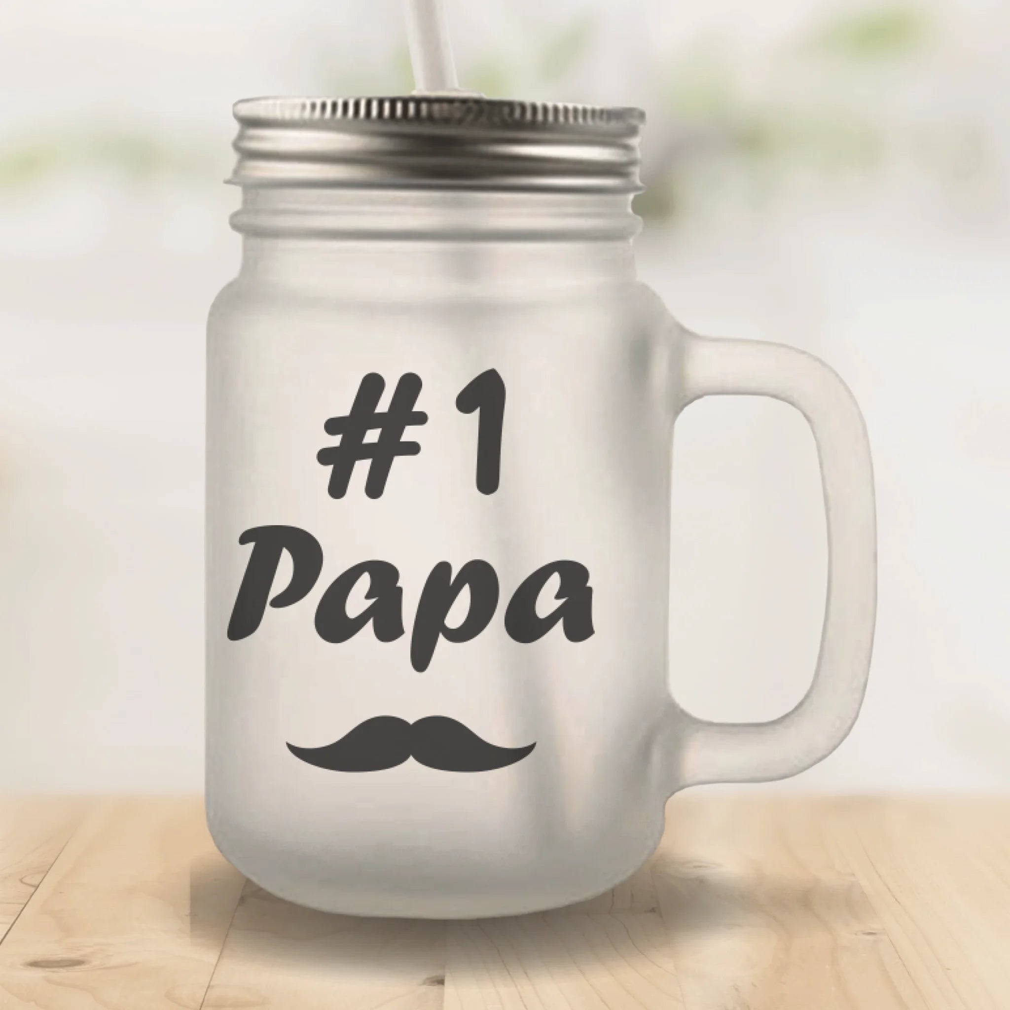 Best Dad / Bester Papa - Personalisierbares Henkelglas (kein Set)