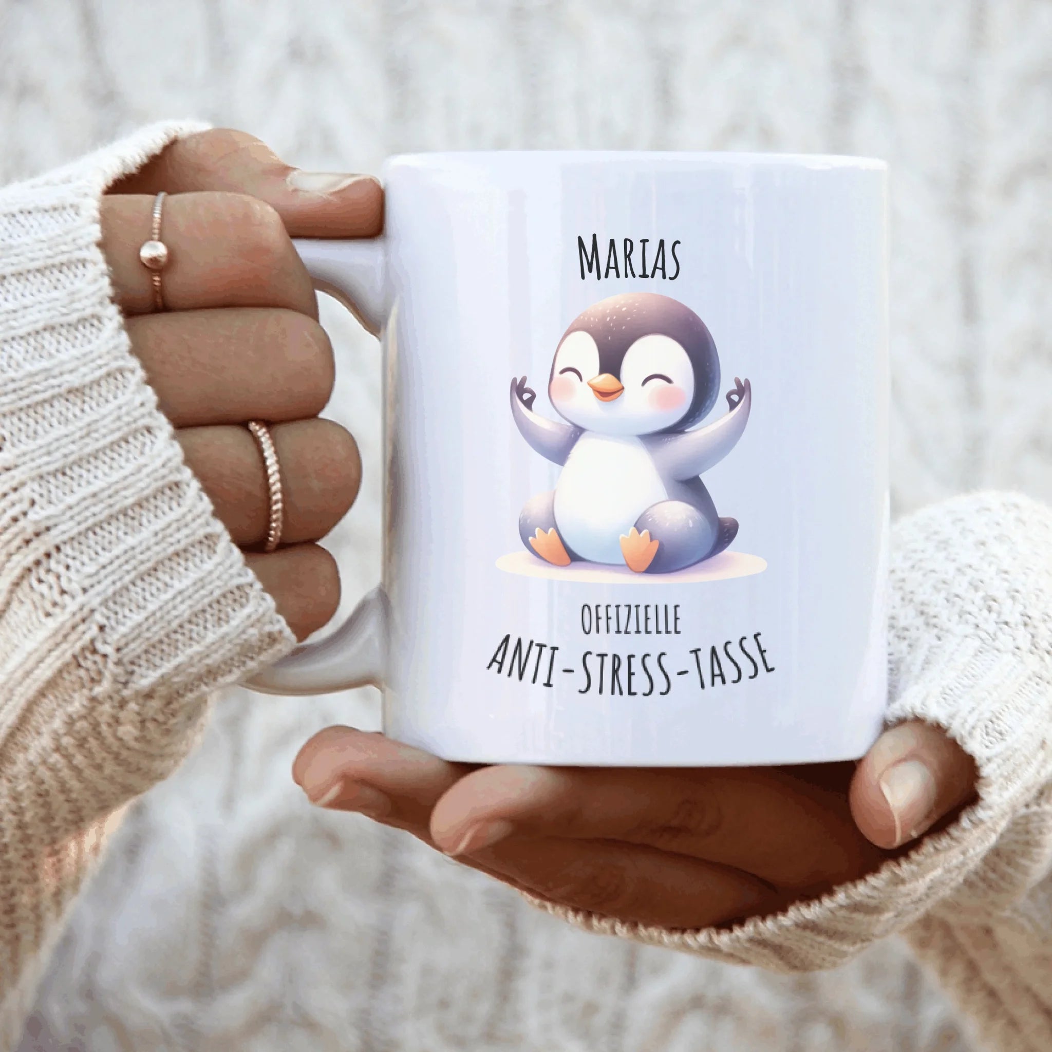 Deine Offizielle Anti-Stress-Tasse - Personalisierbare Tasse