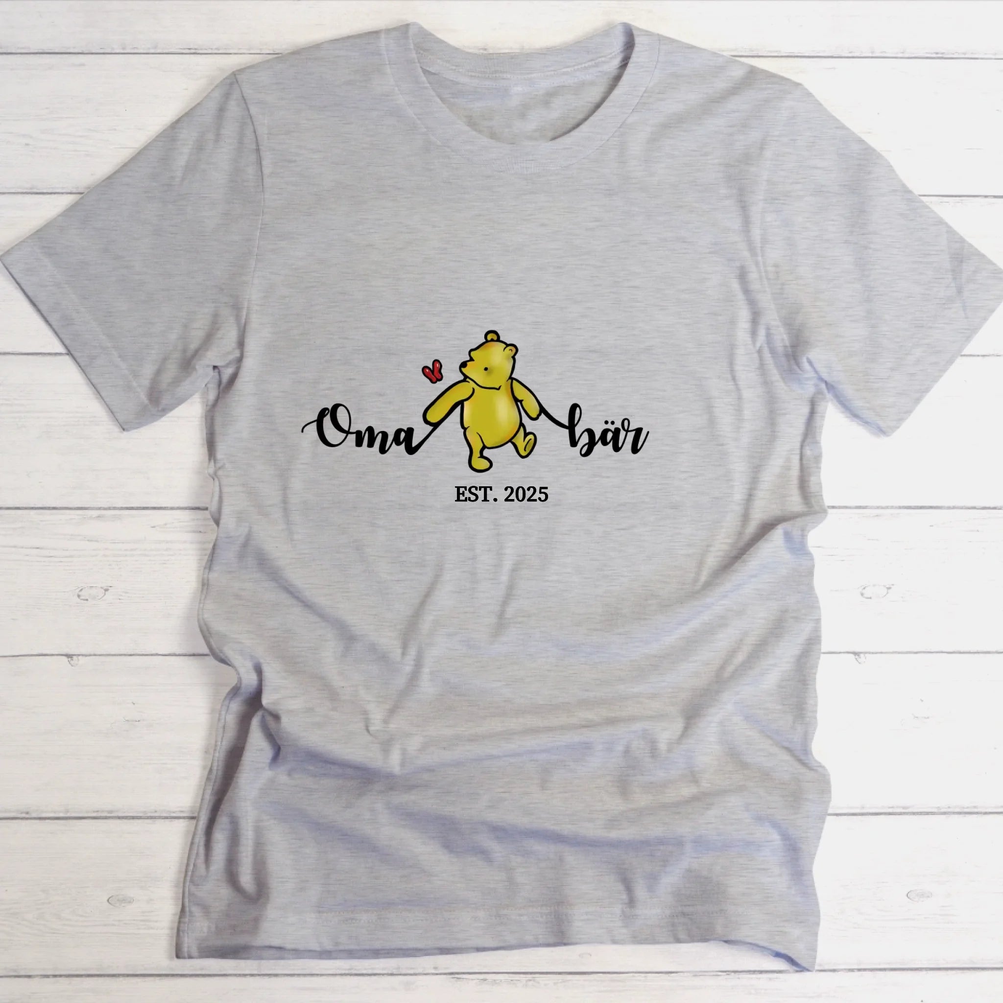 Omabär / Mamabär / Opabär / Papabär - personalisierbares T-Shirt