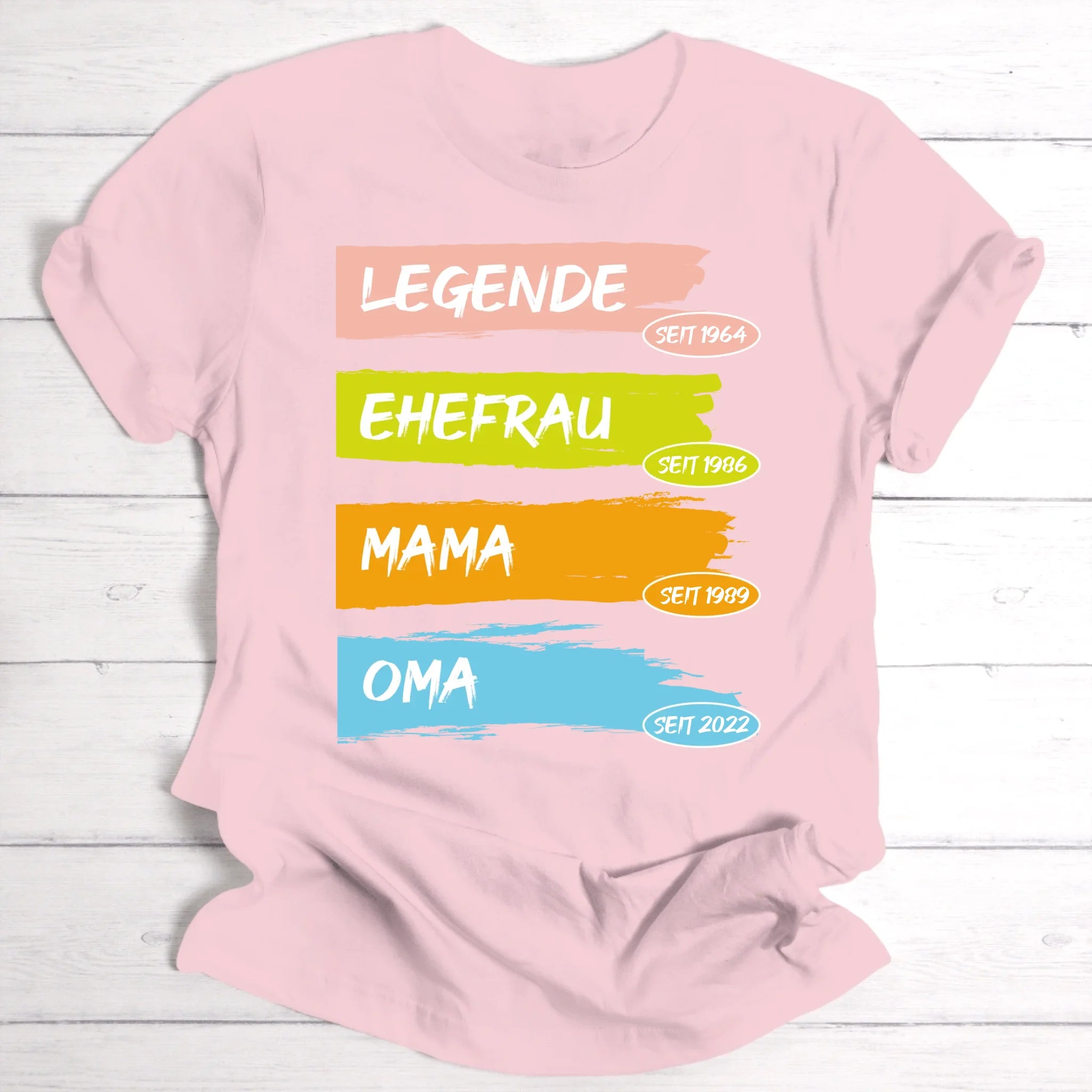 Legende Mama / Oma für Mama, Freundin, Schwester & Oma - Personalisierbares T-Shirt