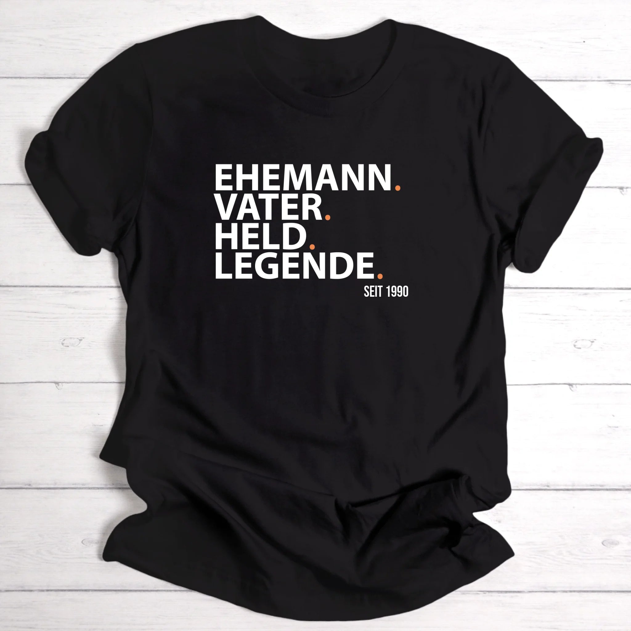 Legende Ehemann / Vater - Personalisierbares T-Shirt