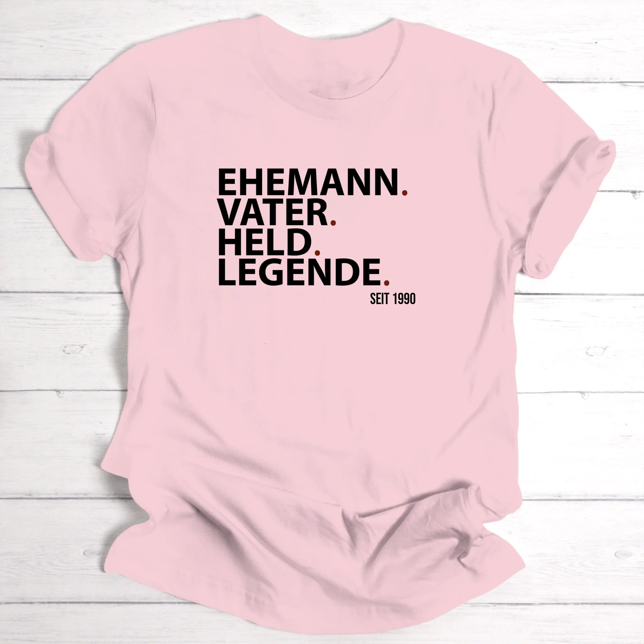 Legende Ehemann / Vater - Personalisierbares T-Shirt