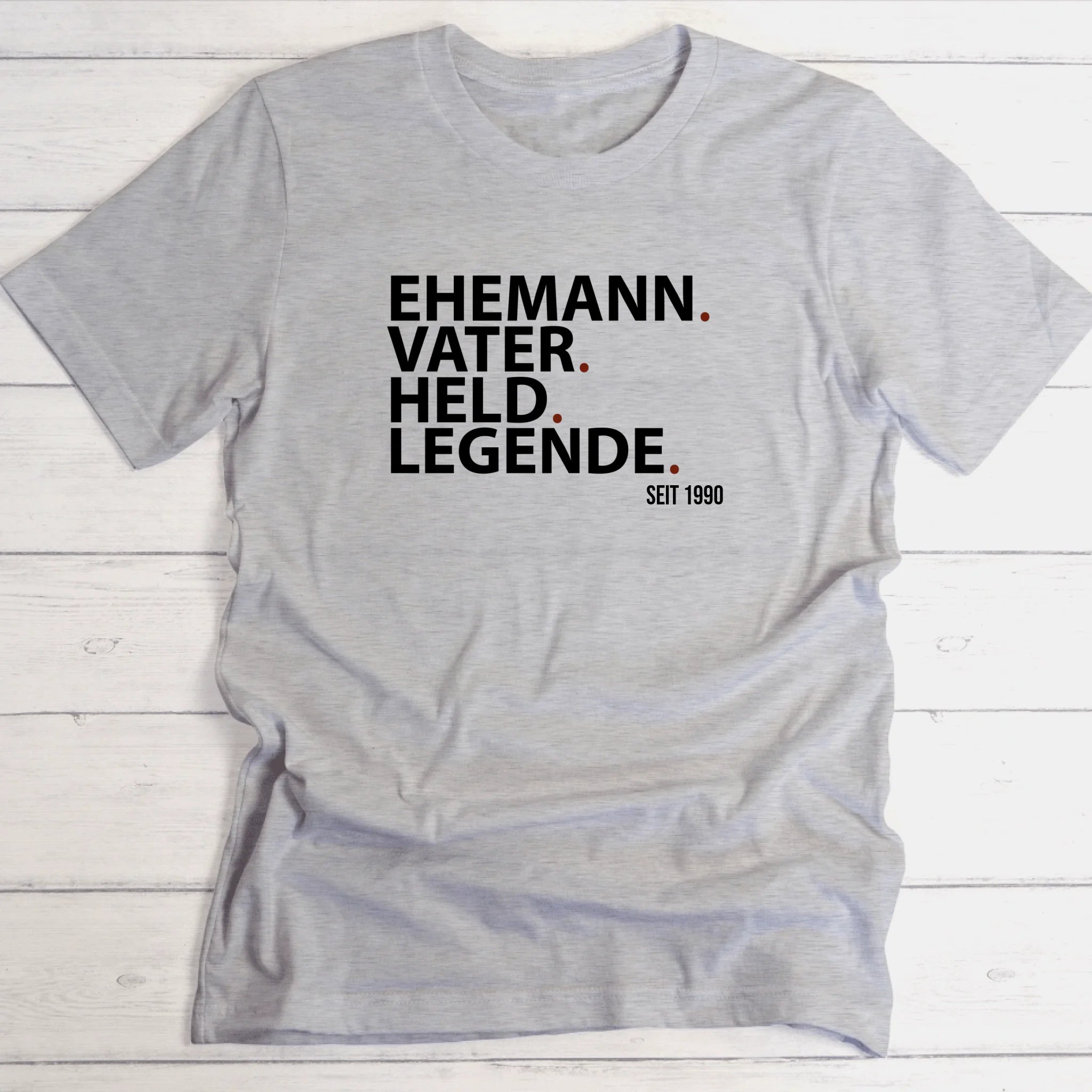 Legende Ehemann / Vater - Personalisierbares T-Shirt