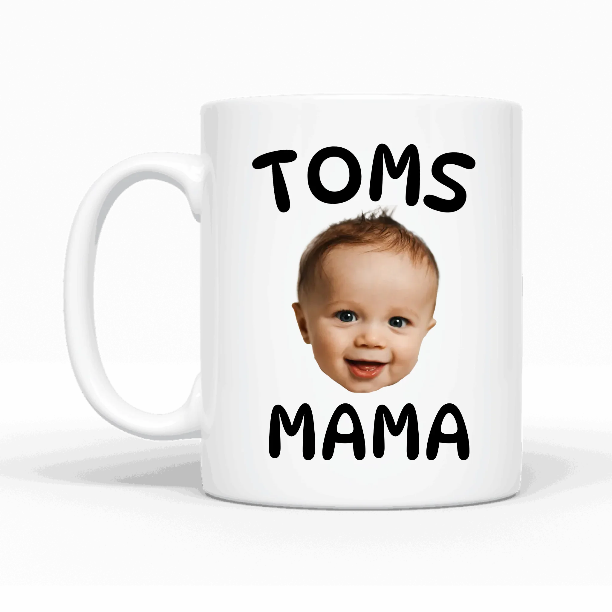 Fototasse als Geschenk für Mama, Papa, Oma, Opa, Tochter, Sohn, Tanke & Onkel - Personalisierbare Tasse