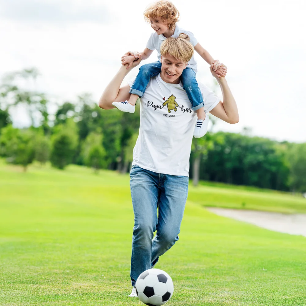 Omabär / Mamabär / Opabär / Papabär - personalisierbares T-Shirt