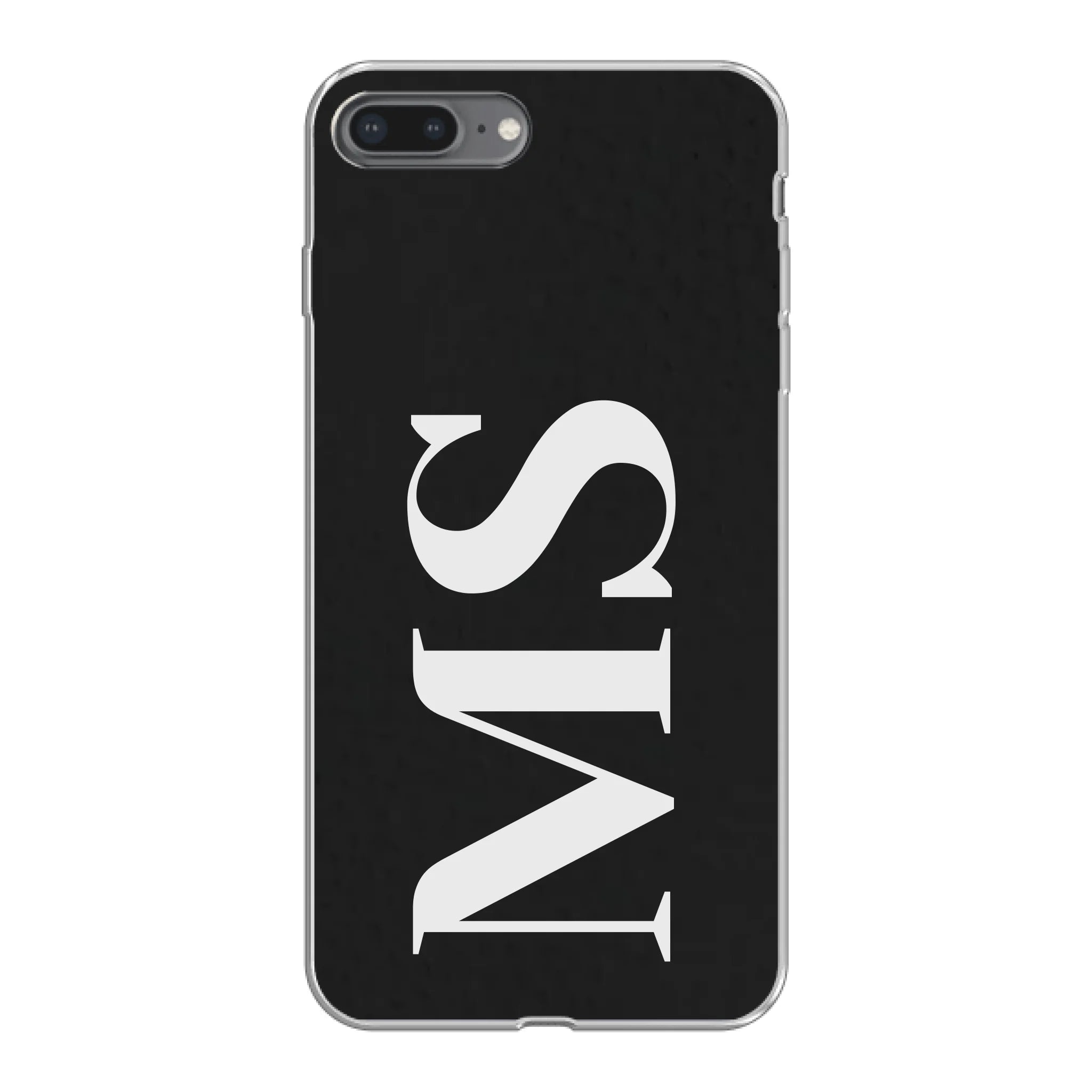 Retro Initialen für Paare, Freundin, Mama, Oma & Tante - Personalisierbare Handyhülle