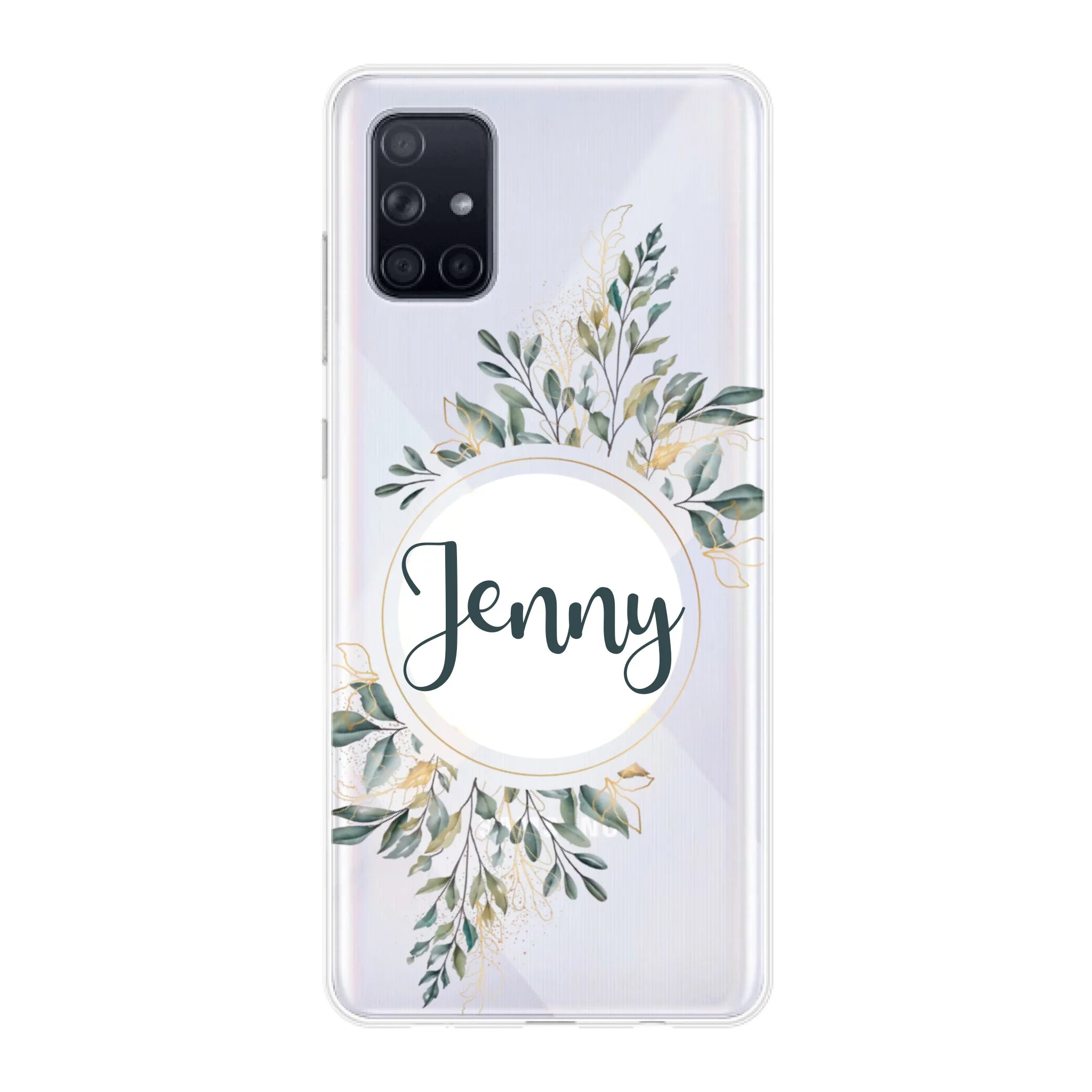 Natur Aquarell Pflanzen für Paare, Freundin, Mama, Oma & Tante - Personalisierbare Handyhülle