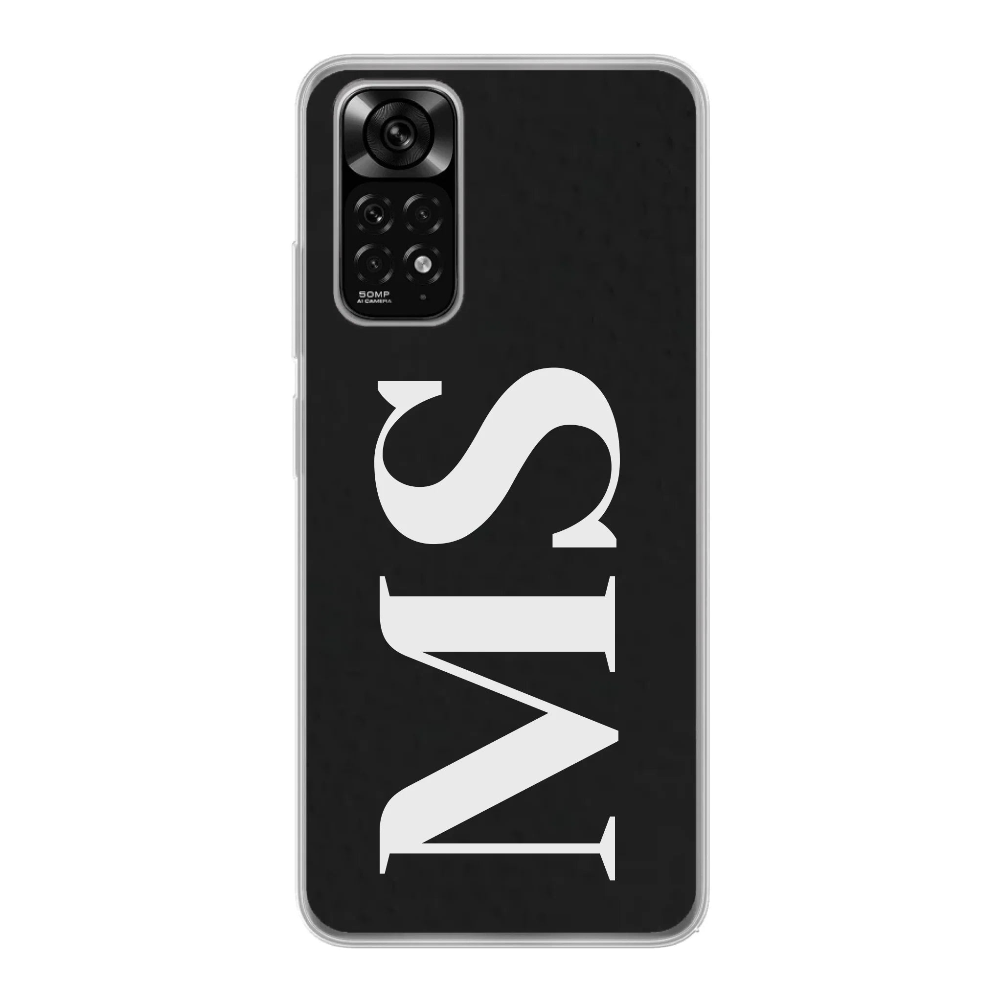 Retro Initialen für Paare, Freundin, Mama, Oma & Tante - Personalisierbare Handyhülle