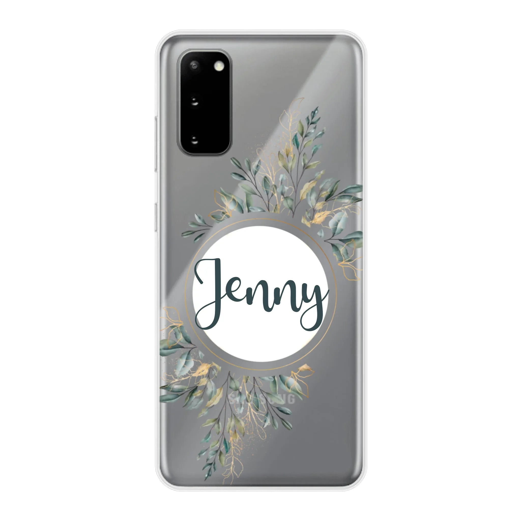 Natur Aquarell Pflanzen für Paare, Freundin, Mama, Oma & Tante - Personalisierbare Handyhülle