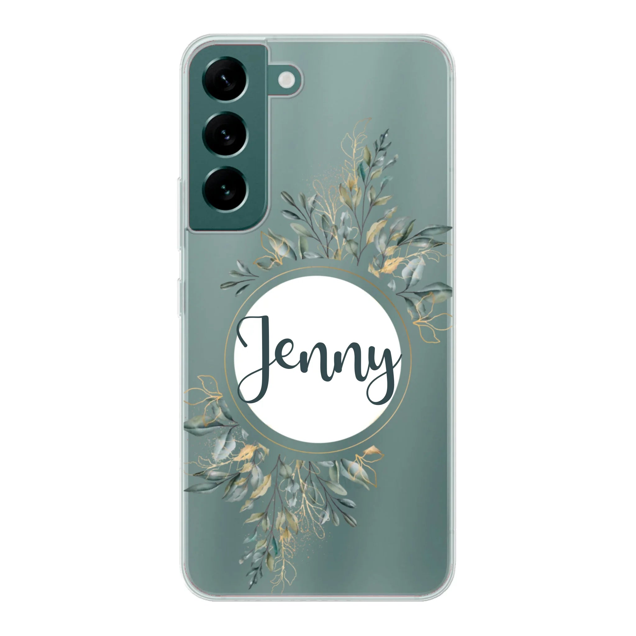 Natur Aquarell Pflanzen für Paare, Freundin, Mama, Oma & Tante - Personalisierbare Handyhülle