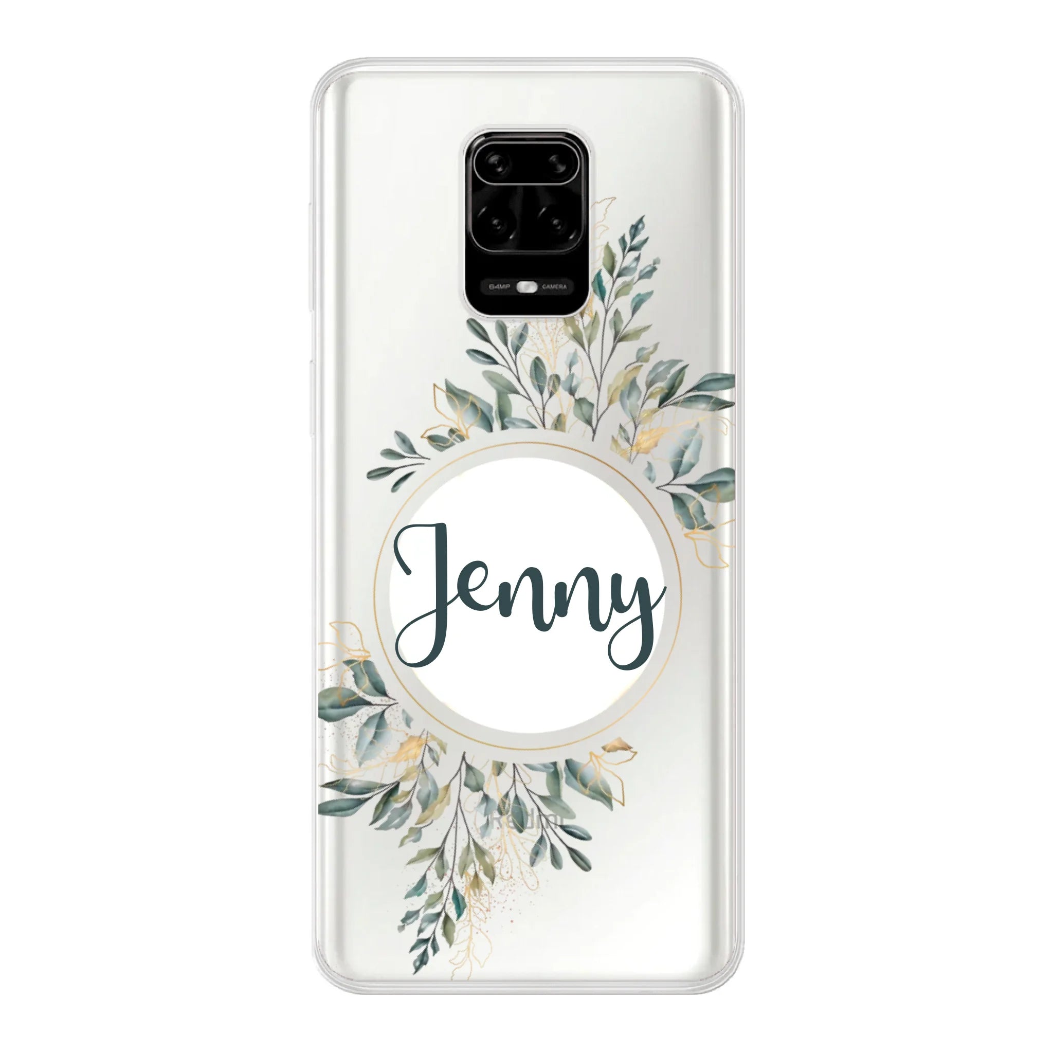 Natur Aquarell Pflanzen für Paare, Freundin, Mama, Oma & Tante - Personalisierbare Handyhülle
