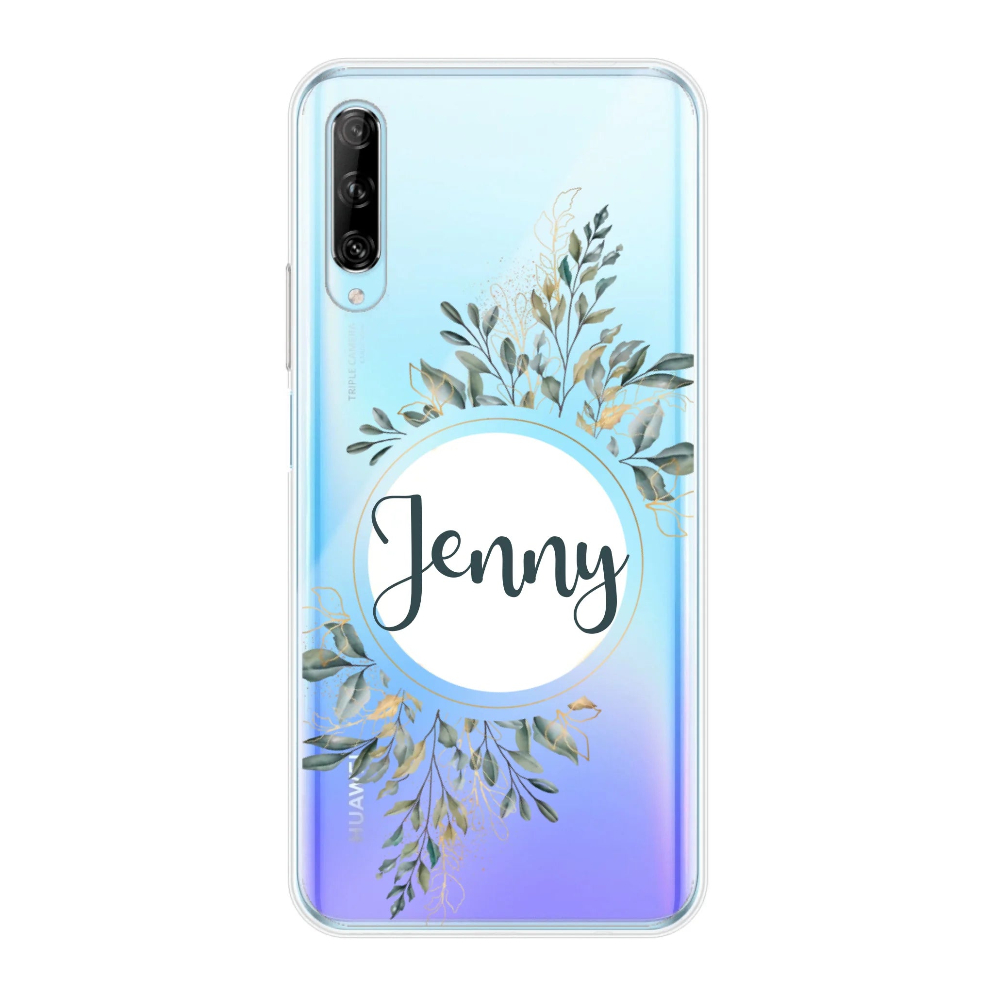 Natur Aquarell Pflanzen für Paare, Freundin, Mama, Oma & Tante - Personalisierbare Handyhülle