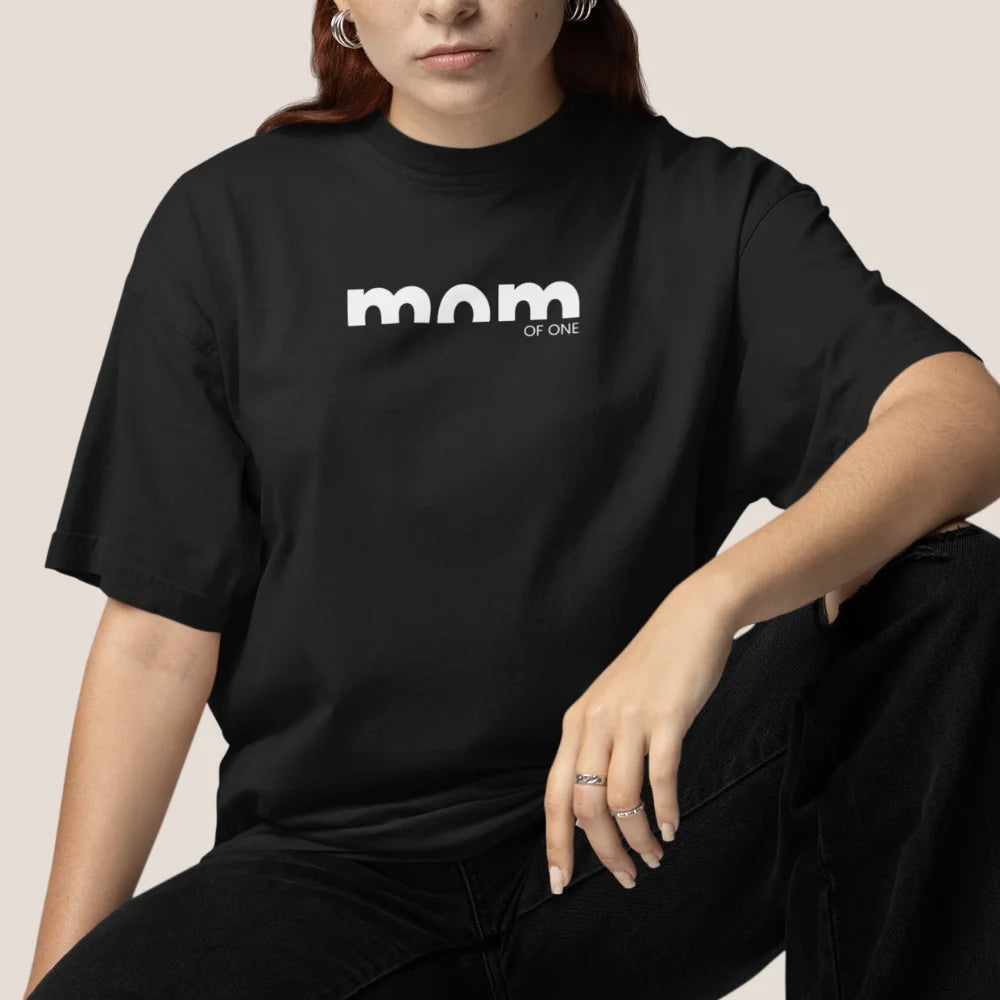 Mom of... - Personalisierbares T-Shirt für Mamas