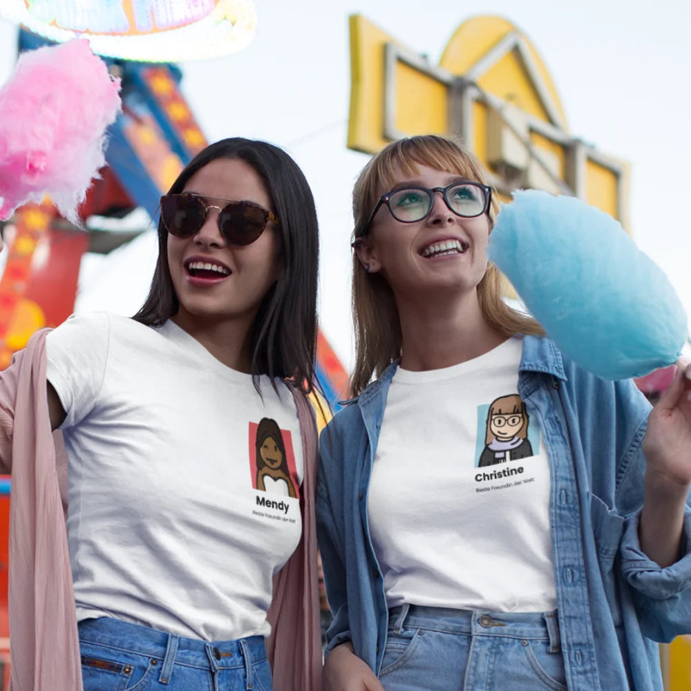 Charakter Design T-Shirt - Personalisierbares T-Shirt
