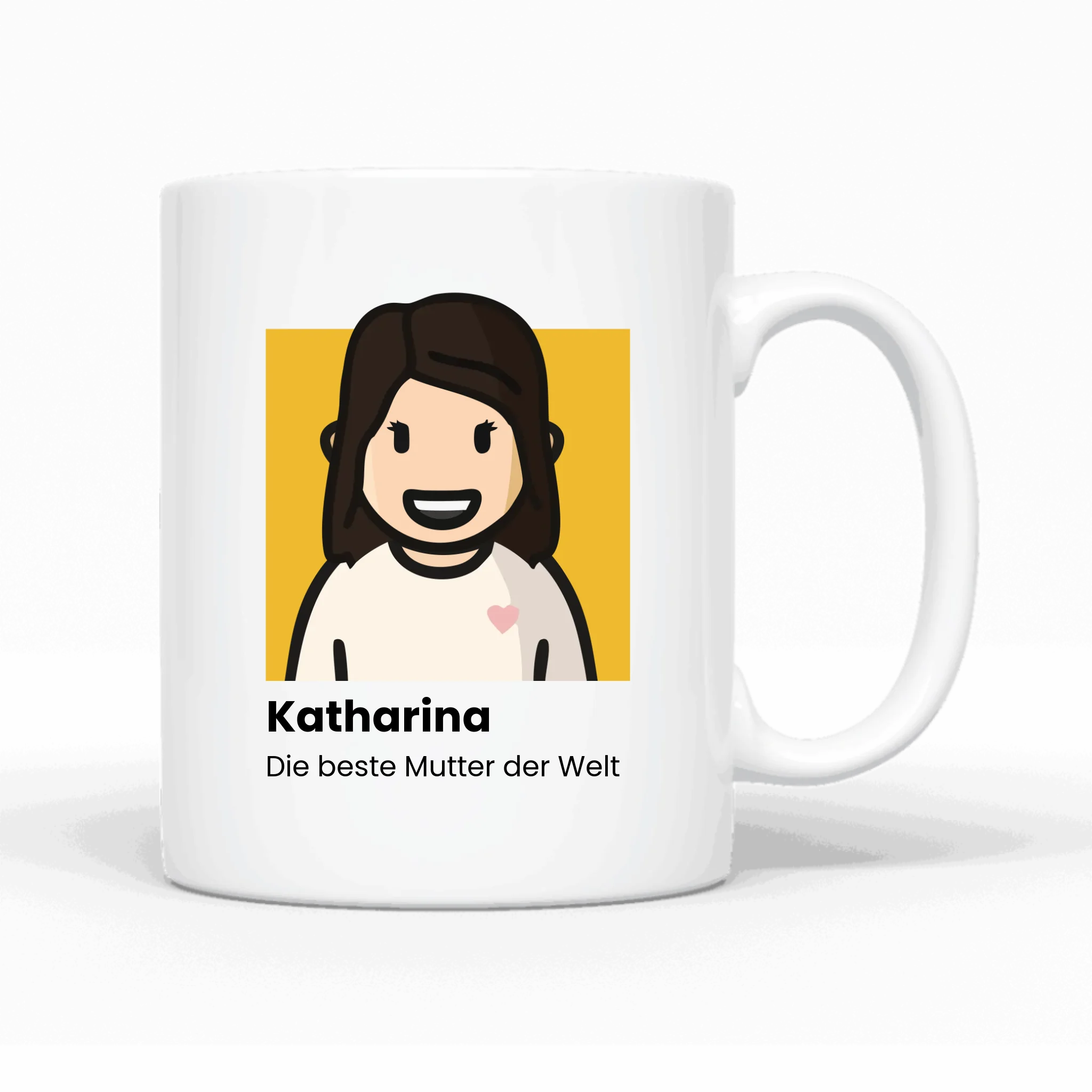 Personalisierbare Charakter-Tasse