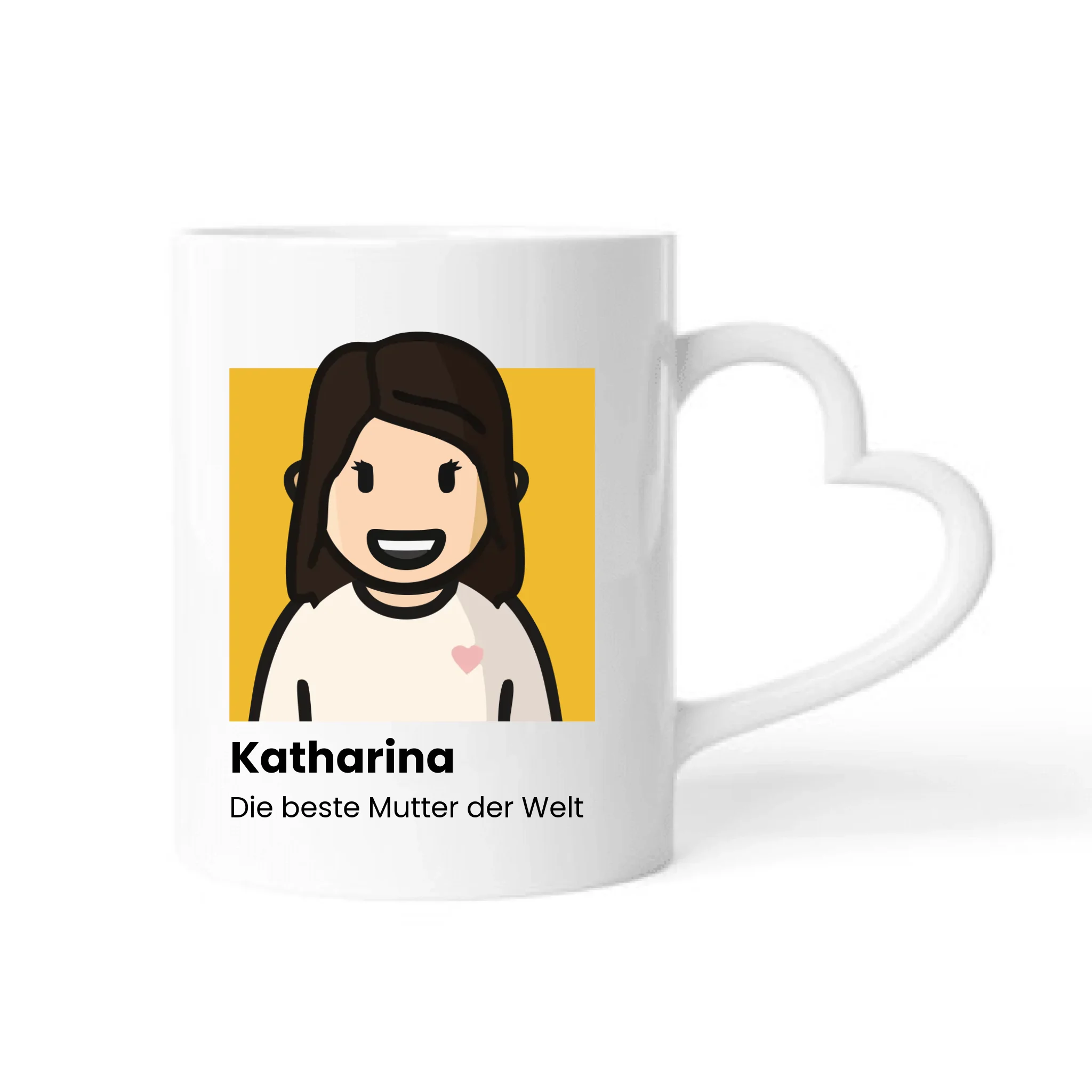 Personalisierbare Charakter-Tasse