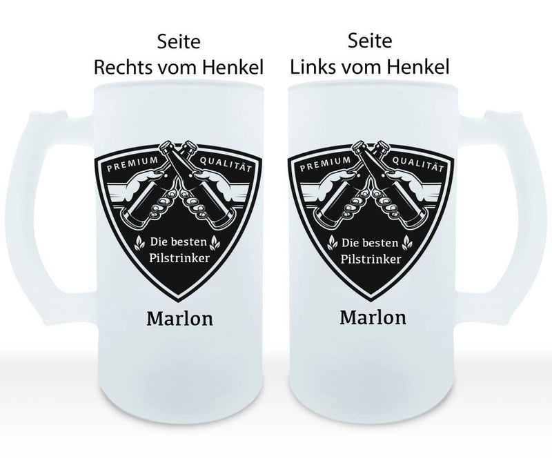 Wappen Bierlabel - Personalisierbarer Bierkrug