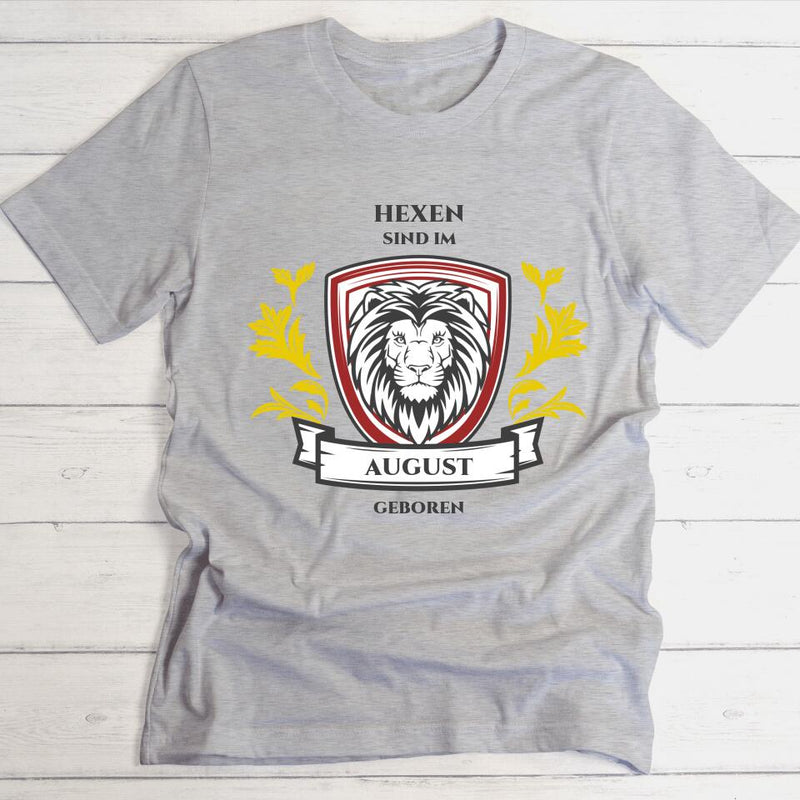 Zauberer / Hexen Geburtsmonate - Personalisierbares T-Shirt