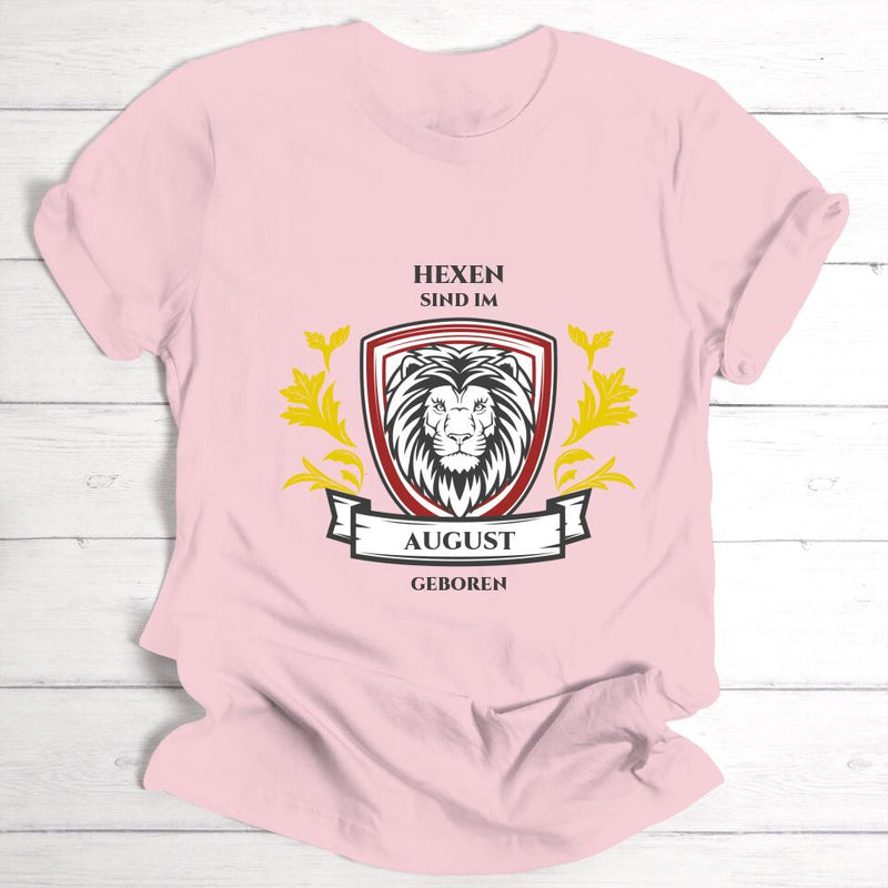 Zauberer / Hexen Geburtsmonate - Personalisierbares T-Shirt