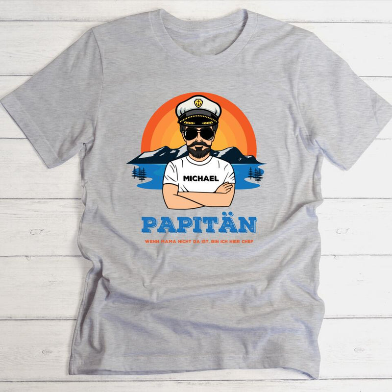 Papitän / Opitän - Personalisierbares T-Shirt
