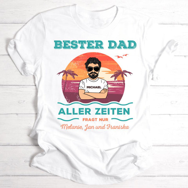 Bester Dad - Personalisierbares T-Shirt
