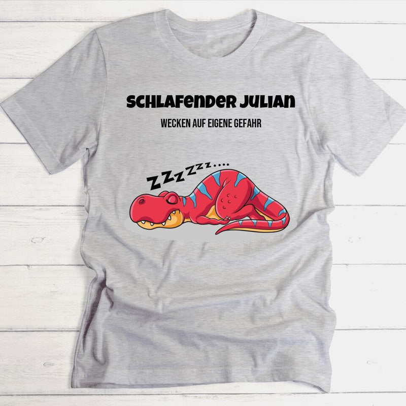 Schlafender Julian - Personalisierbares T-Shirt