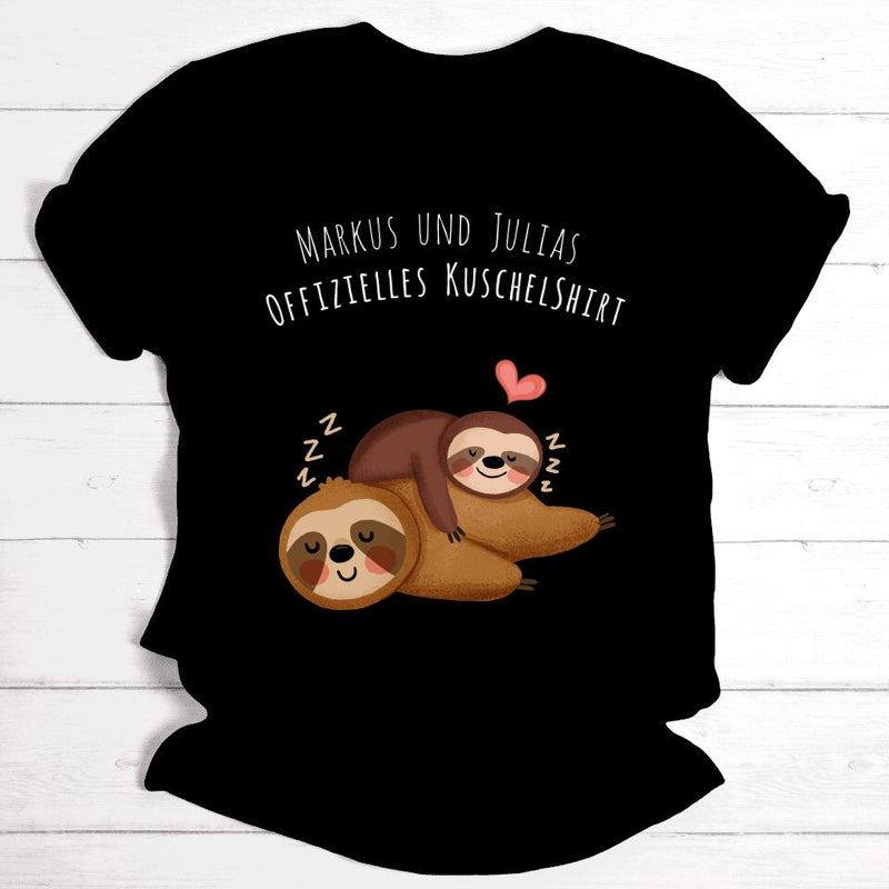 Offizielles Kuschelshirt - Personalisierbares T-Shirt